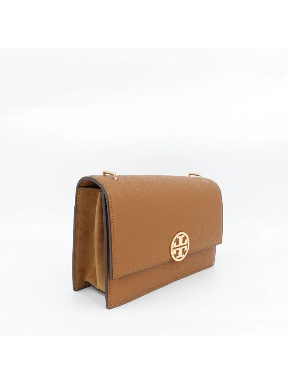 Tory Burch Miller Shoulder Bag Tiger's Eye Brown OS